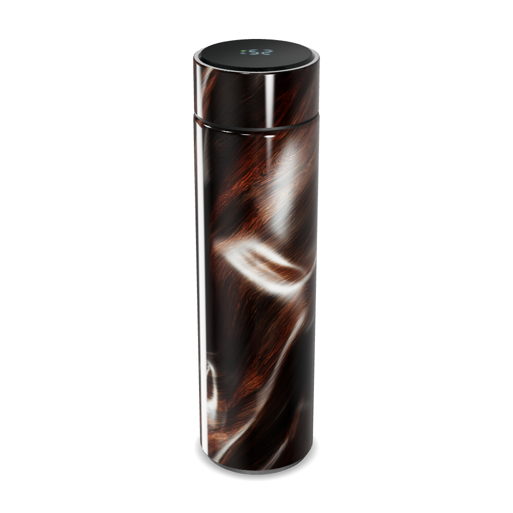 Garrafa Térmica Touch - Design Mármore Preto