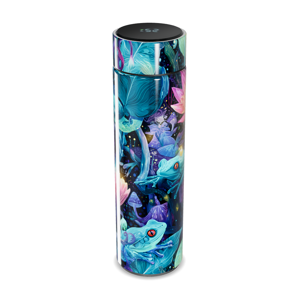 Garrafa Térmica Touch - Floral Multicolorida