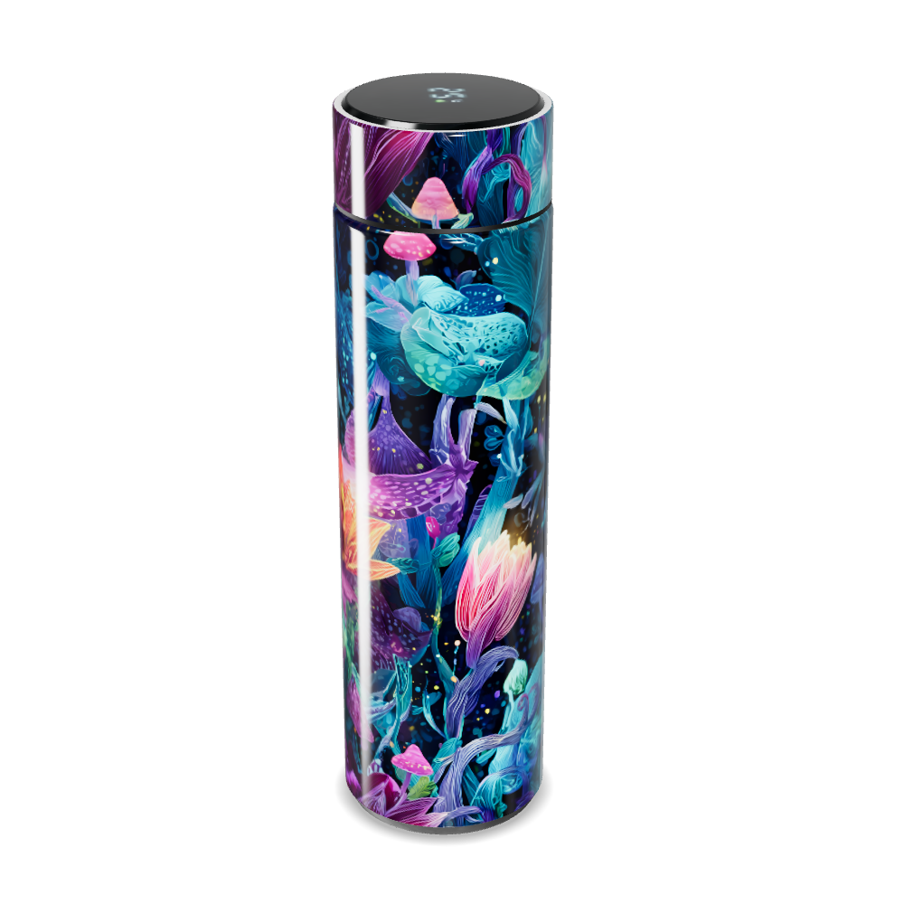 Garrafa Térmica Touch - Floral Multicolorida