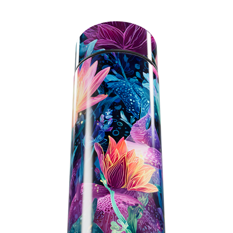 Garrafa Térmica Touch - Floral Multicolorida