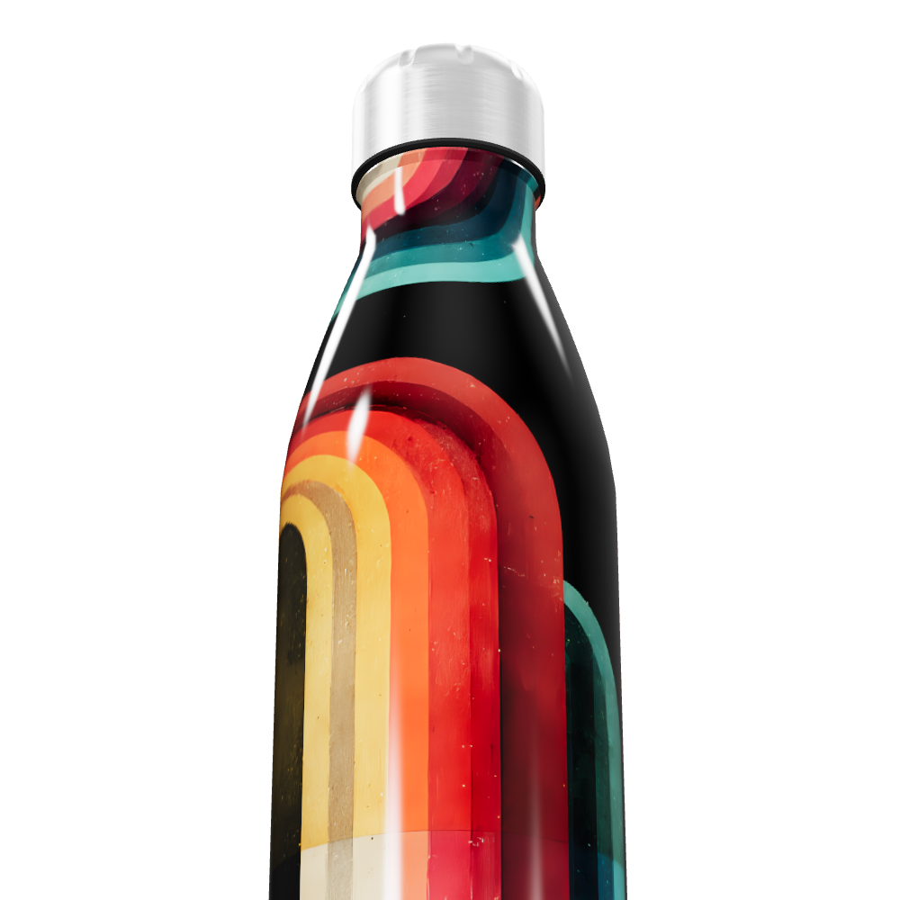 Garrafa Inox - Estampada Colorida
