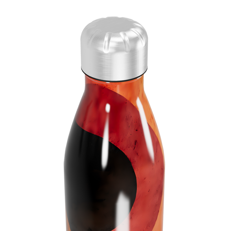 Garrafa Inox - Estampa Abstrata Colorida