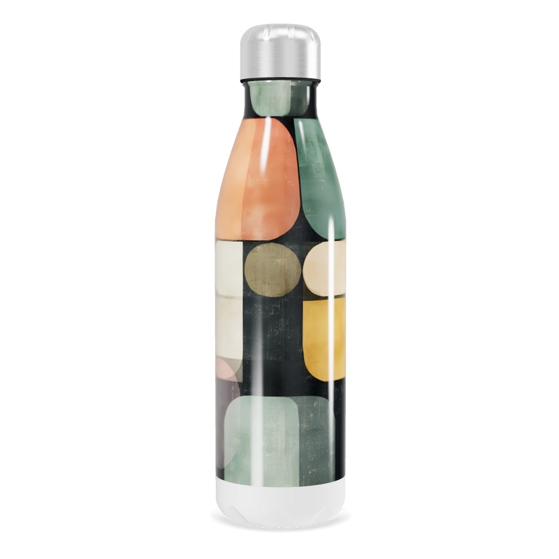 Garrafa Inox - Estampada Multicolorida