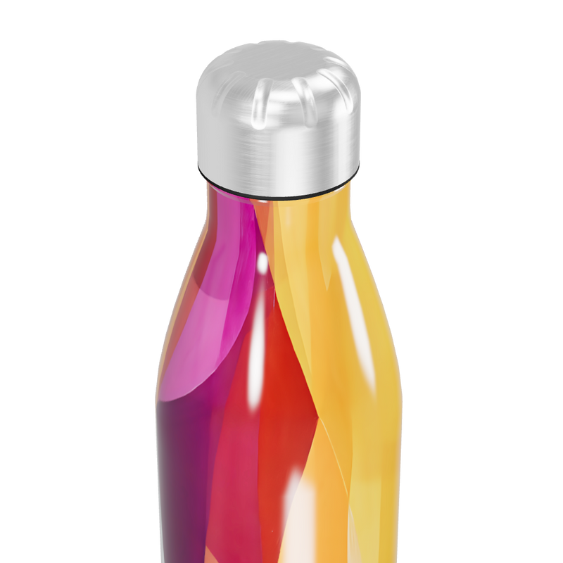 Garrafa Inox Colorida Estampada