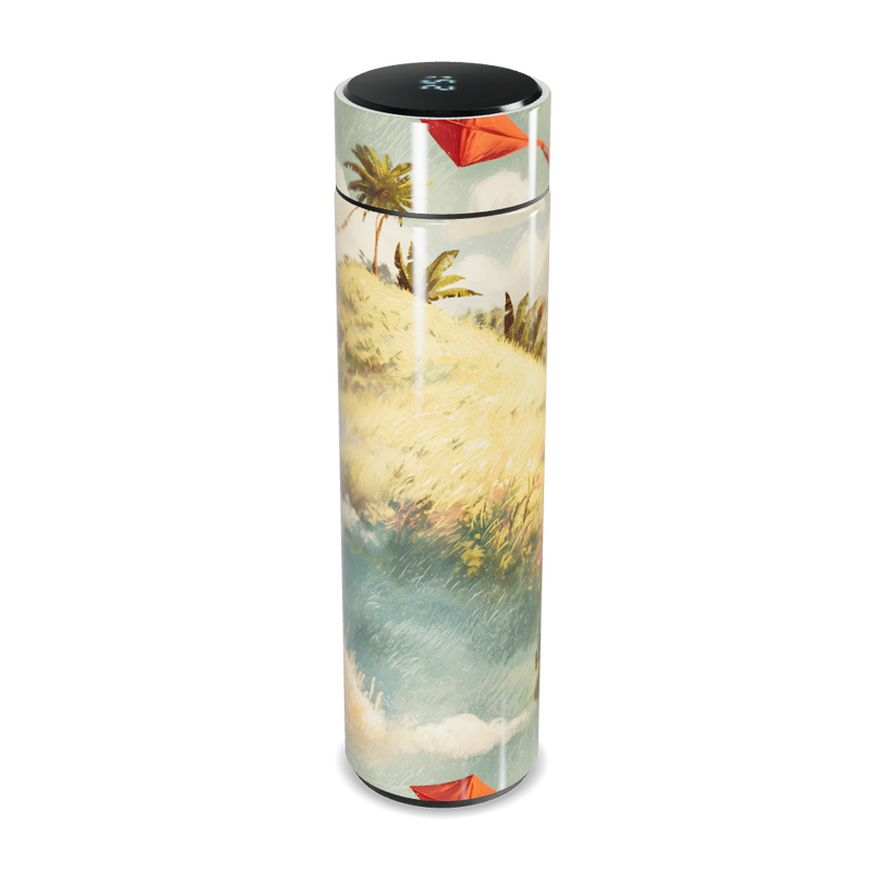 Garrafa Térmica Touch - Estampa Infantil Colorida