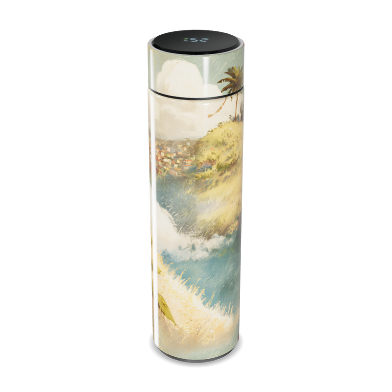 Garrafa Térmica Touch - Estampa Infantil Colorida