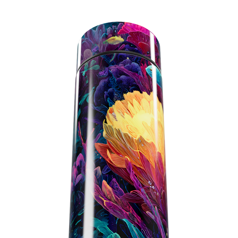 Garrafa Térmica Touch Estampa Floral Colorida