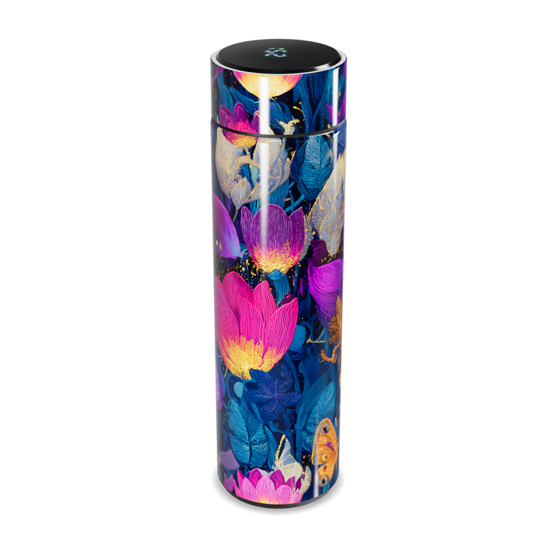 Garrafa Térmica Touch - Borboletas Coloridas