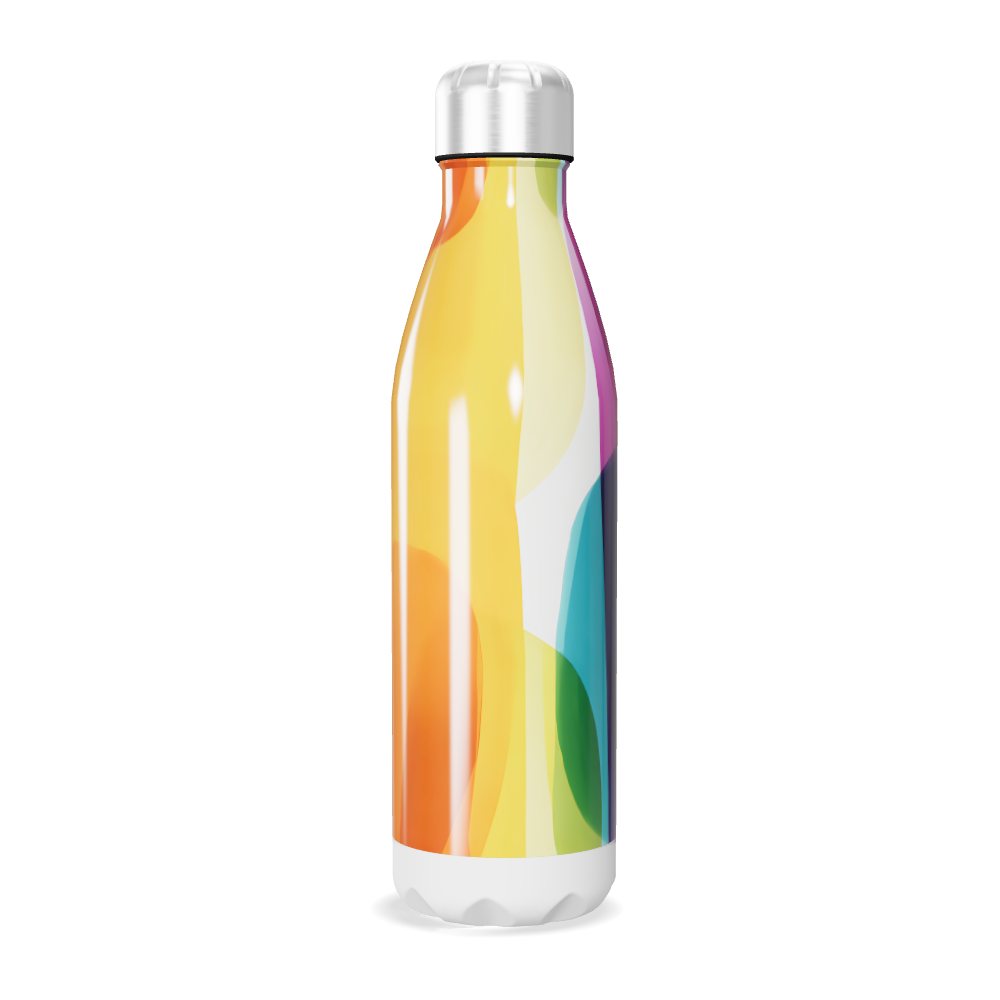 Garrafa Inox - Estampa Colorida