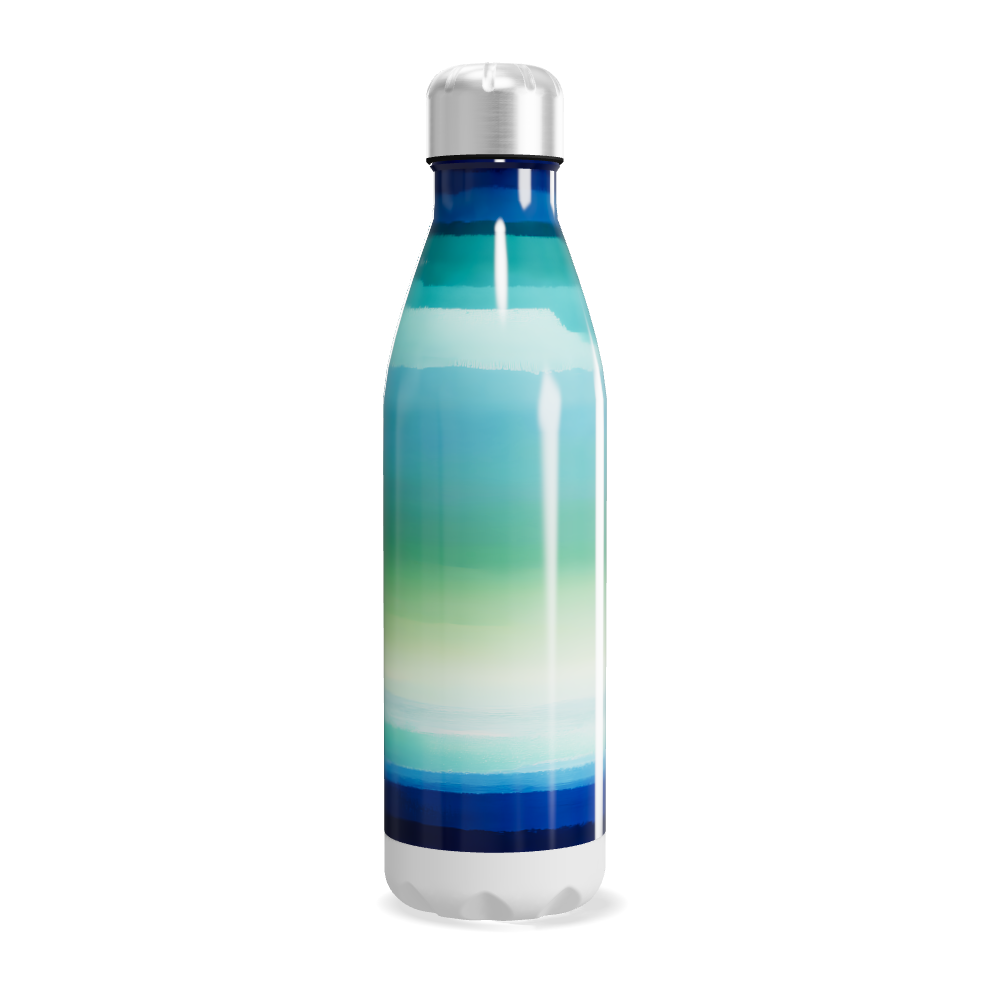 Garrafa Inox - Listrada Azul e Verde