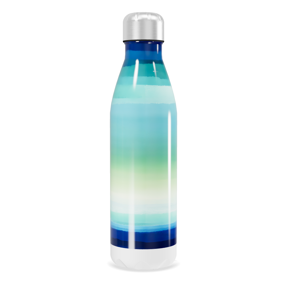 Garrafa Inox - Listrada Azul e Verde