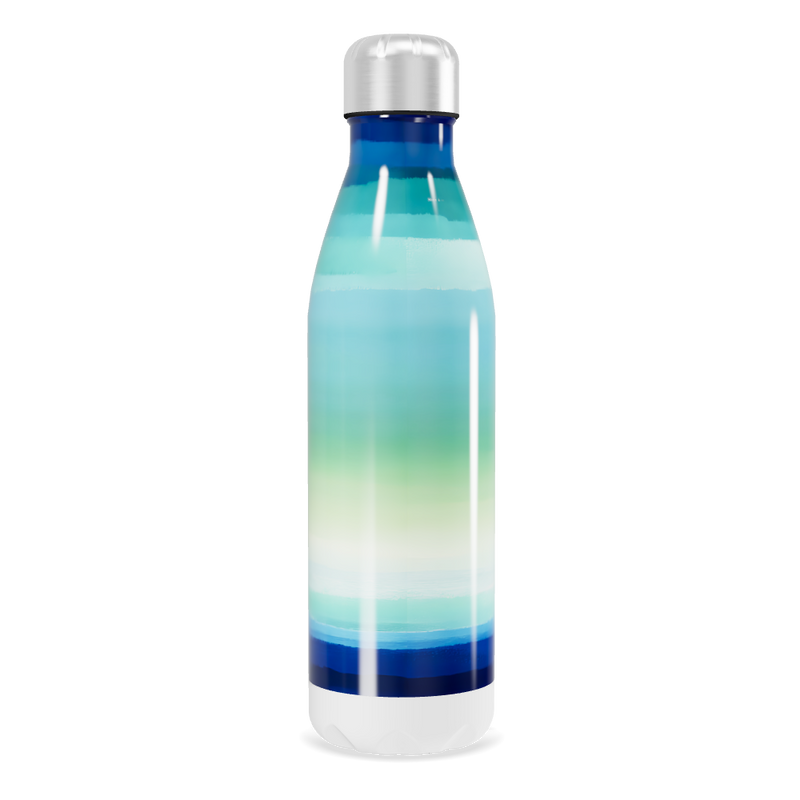 Garrafa Inox - Listrada Azul e Verde