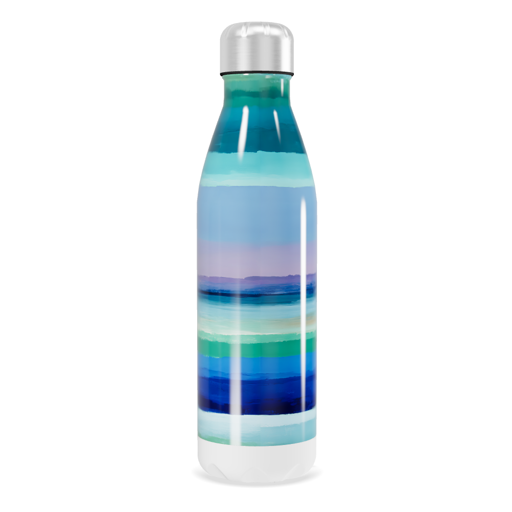 Garrafa Inox - Listras Coloridas