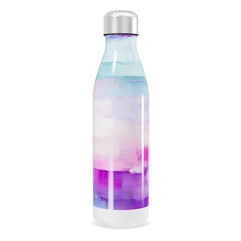 Garrafa Inox - Estampa Colorida Pastel