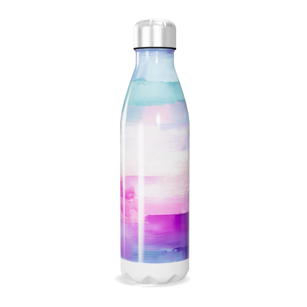Garrafa Inox - Estampa Colorida Pastel