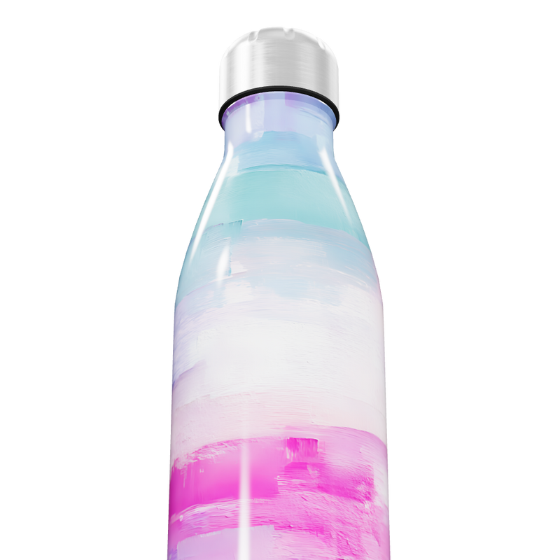 Garrafa Inox - Estampa Colorida Pastel