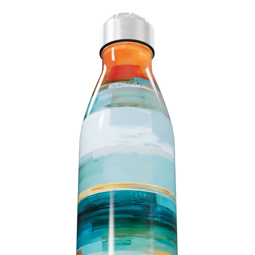 Garrafa Inox - Estampa Colorida