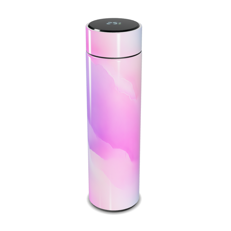 Garrafa Térmica Touch - Rosa Degradê Digital