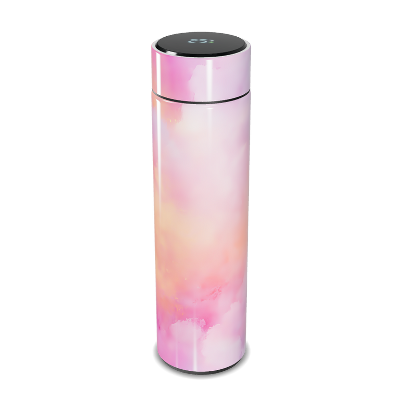 Garrafa Térmica Touch - Rosa Degradê Digital