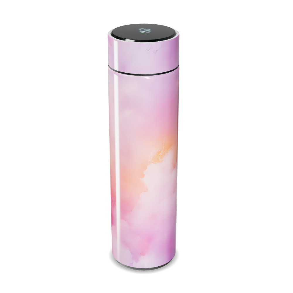 Garrafa Térmica Touch - Rosa Degradê Digital