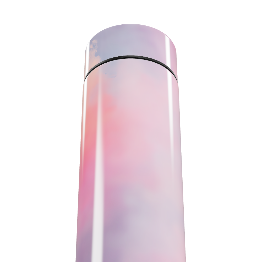 Garrafa Térmica Touch - Rosa Degradê Digital