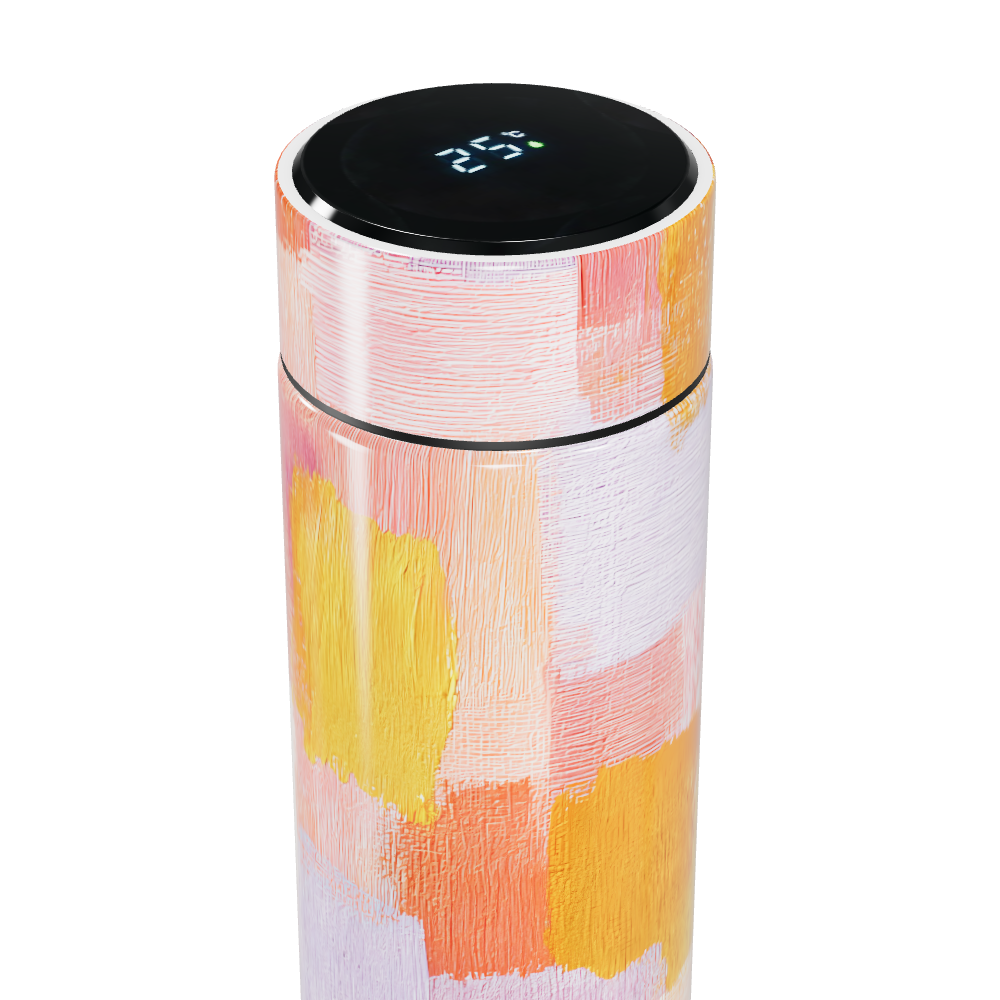 Garrafa Térmica Touch - Estampa Colorida Digital