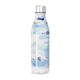 Garrafa Inox - Pintura Azul e Branca