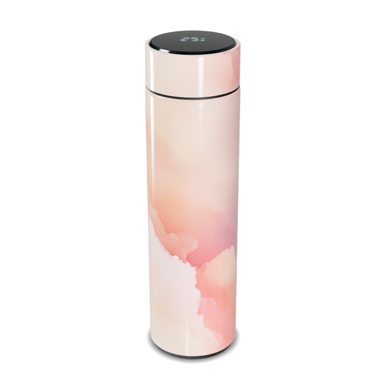 Garrafa Térmica Touch - Rosa Degradê Digital