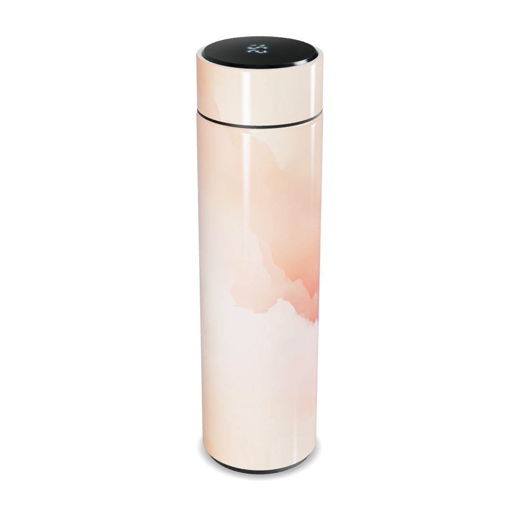 Garrafa Térmica Touch - Rosa Degradê Digital