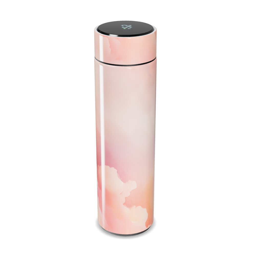 Garrafa Térmica Touch - Rosa Degradê Digital