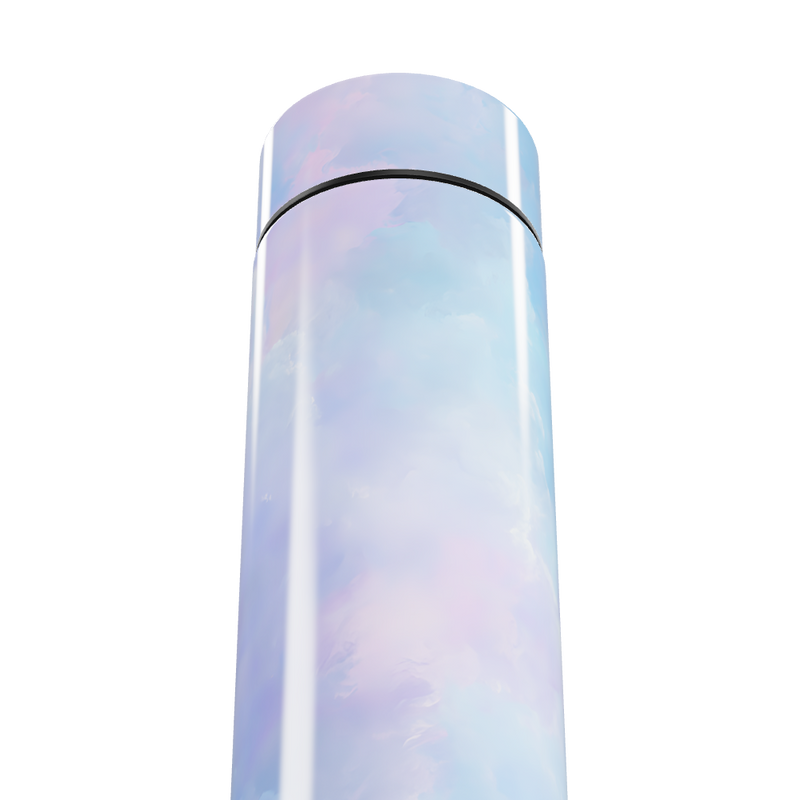 Garrafa Térmica Touch - Azul Pastel Aço Inox