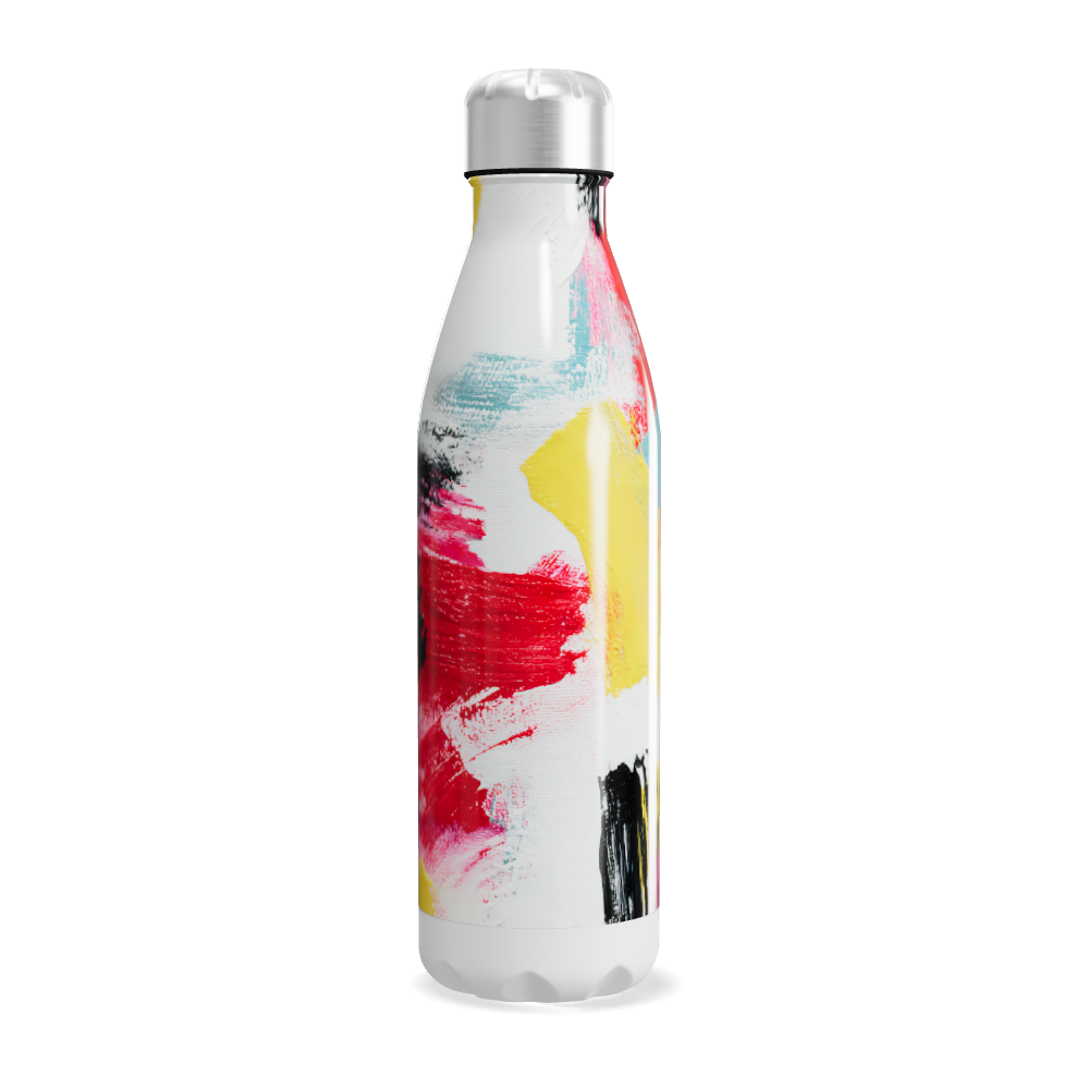 Garrafa Inox - Estampa Colorida Artística