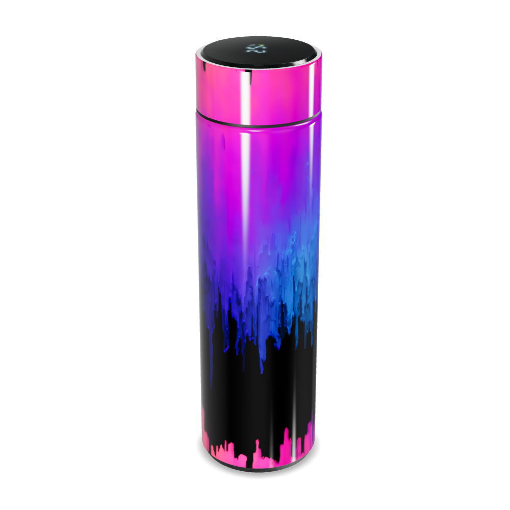 Garrafa Térmica Touch - Roxa Azul Gradient
