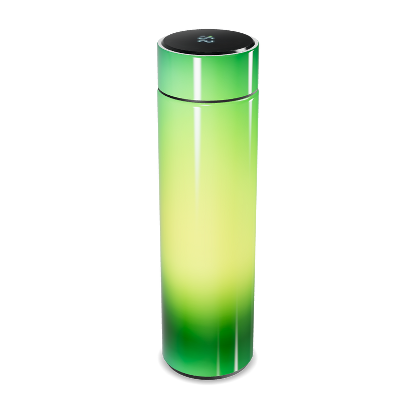 Garrafa Térmica Touch - Verde Gradiente