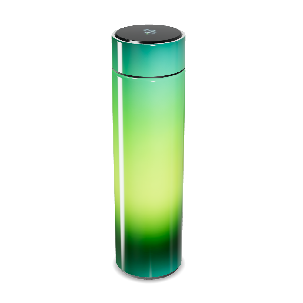 Garrafa Térmica Touch - Verde Gradiente