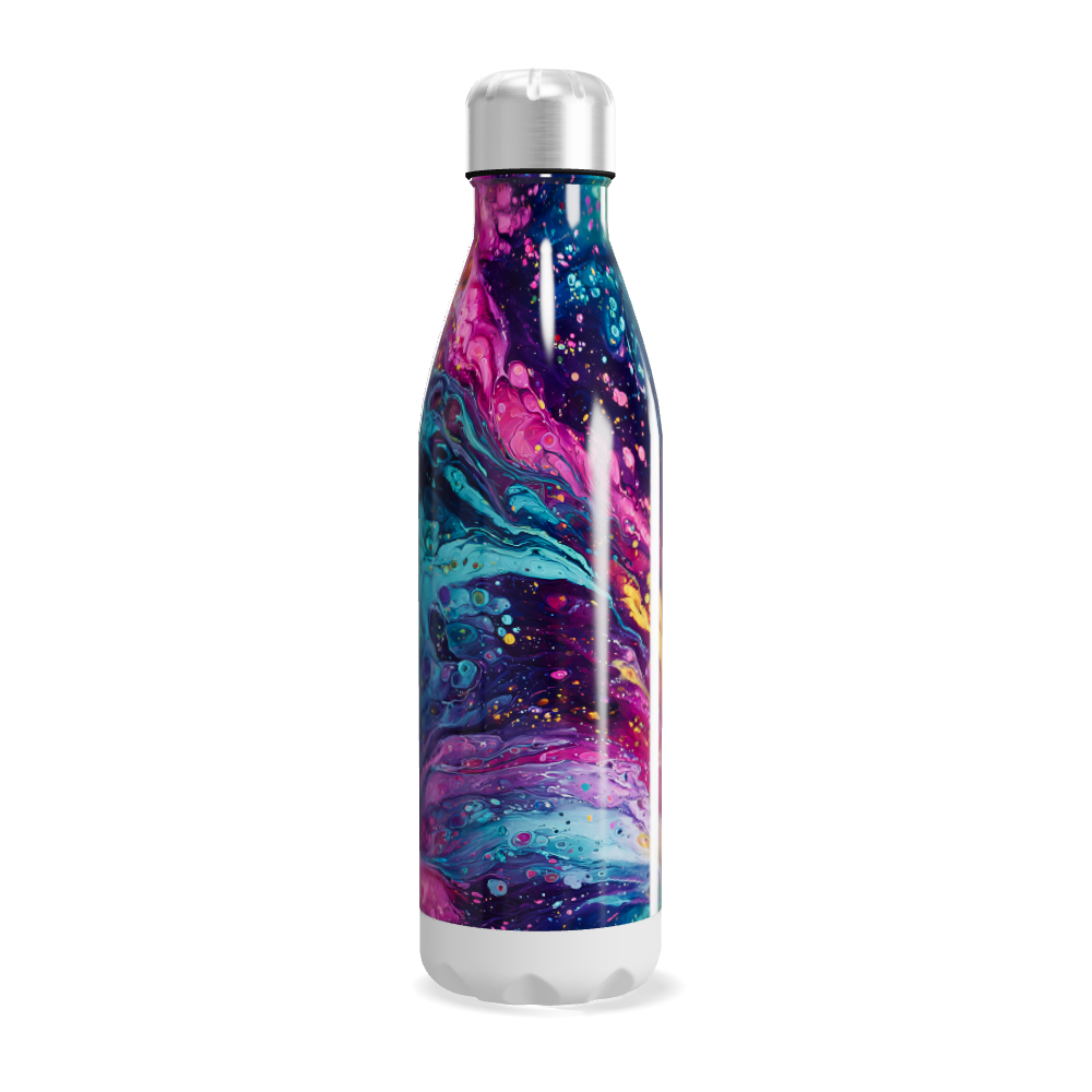 Garrafa Inox - Estampa Multicolorida
