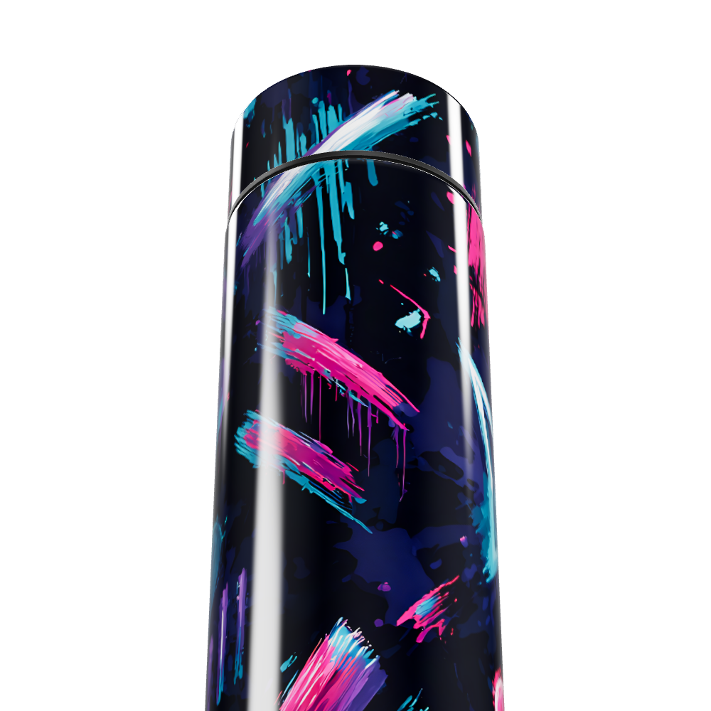 Garrafa Térmica Touch - Abstrata Colorida