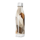 Garrafa Inox - Geométrica Bege e Marrom