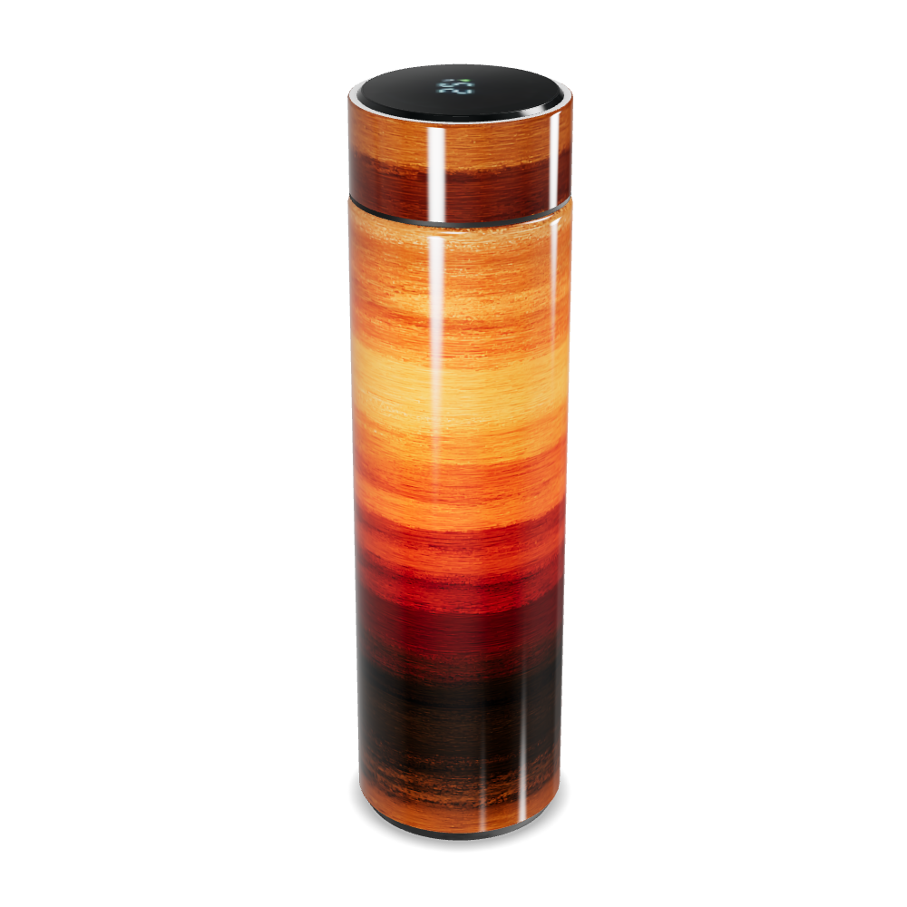 Garrafa Térmica Touch - Estampa Listrada Colorida