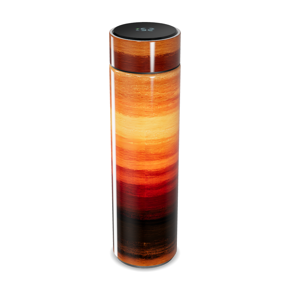 Garrafa Térmica Touch - Estampa Listrada Colorida