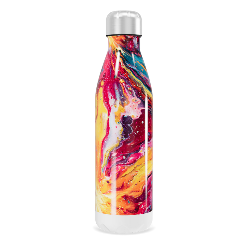 Garrafa Inox - Estampada Colorida