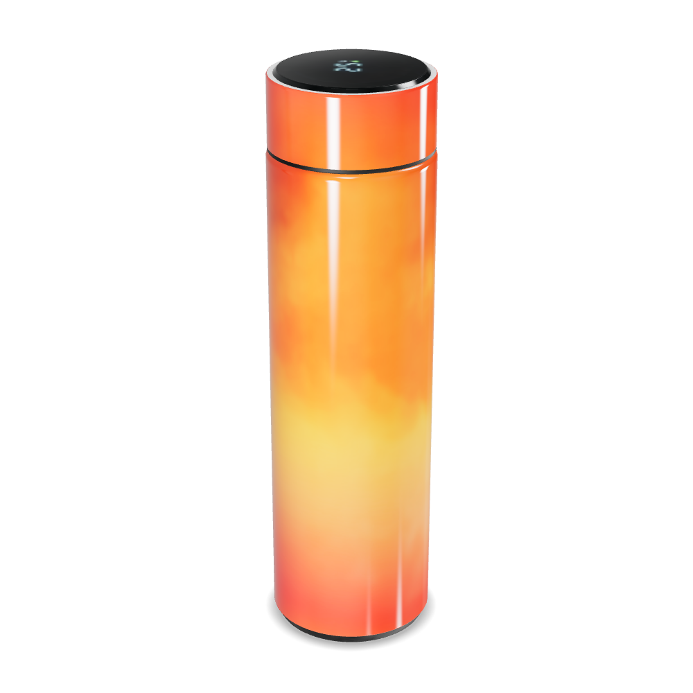 Garrafa Térmica Touch - Gradiente Laranja