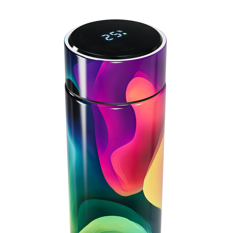 Garrafa Térmica Touch - Multicolorida Digital