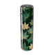 Garrafa Térmica Touch - Verde Folhas Elegantes