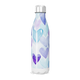 Garrafa Inox - Corações Azul e Roxo
