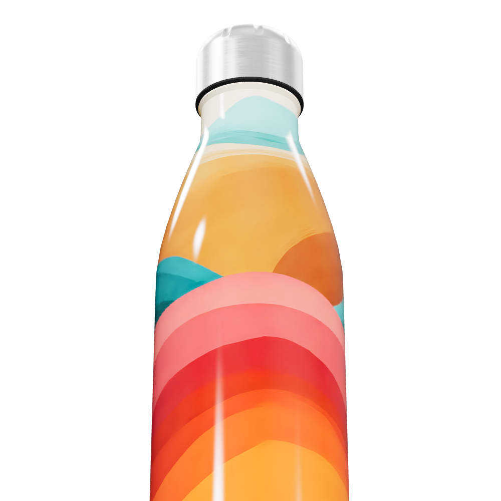 Garrafa Inox - Estampada Colorida