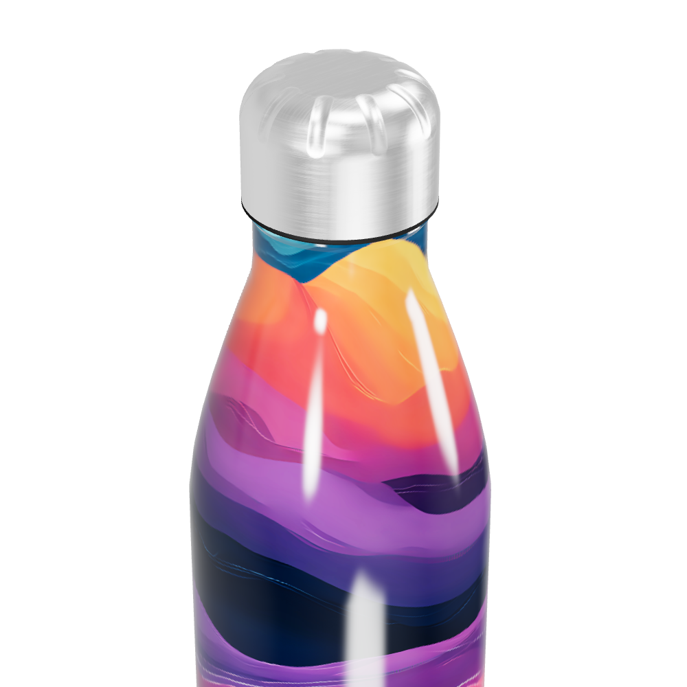 Garrafa Inox - Estampada Multicolorida