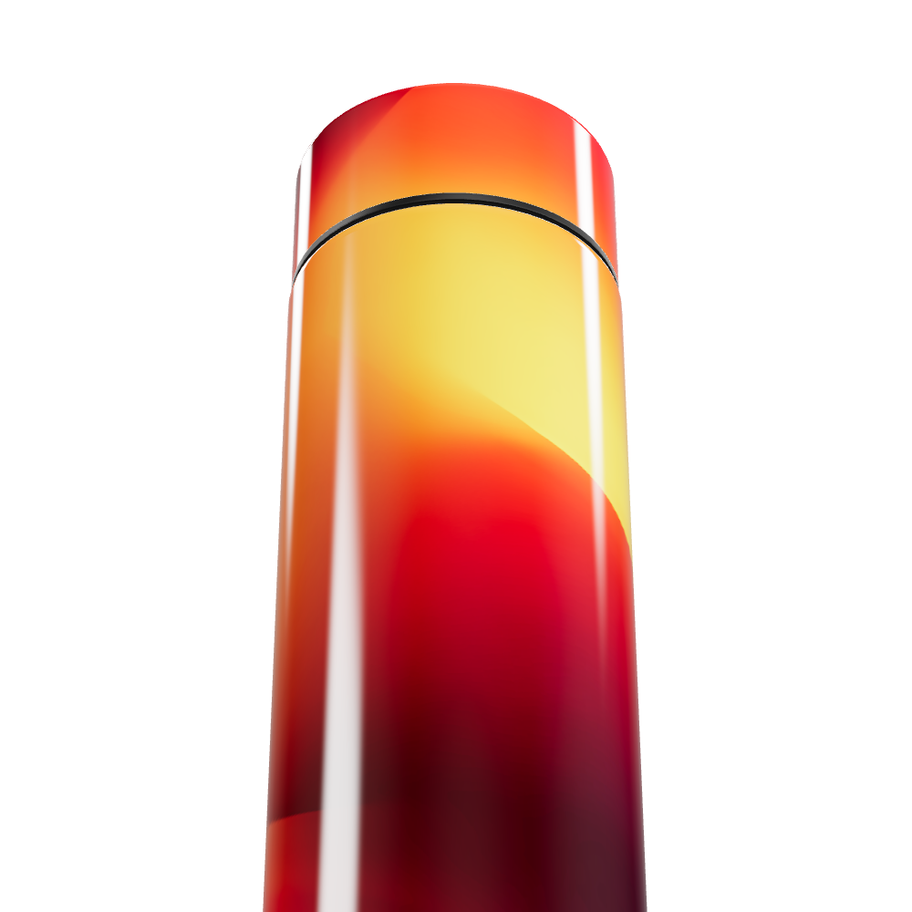 Garrafa Térmica Touch - Vermelha com Display LED