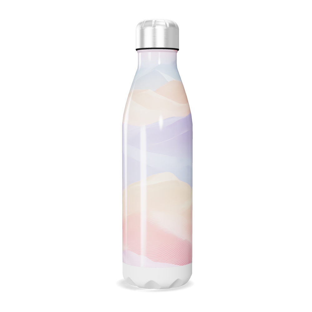 Garrafa Inox - Estampa Pastel