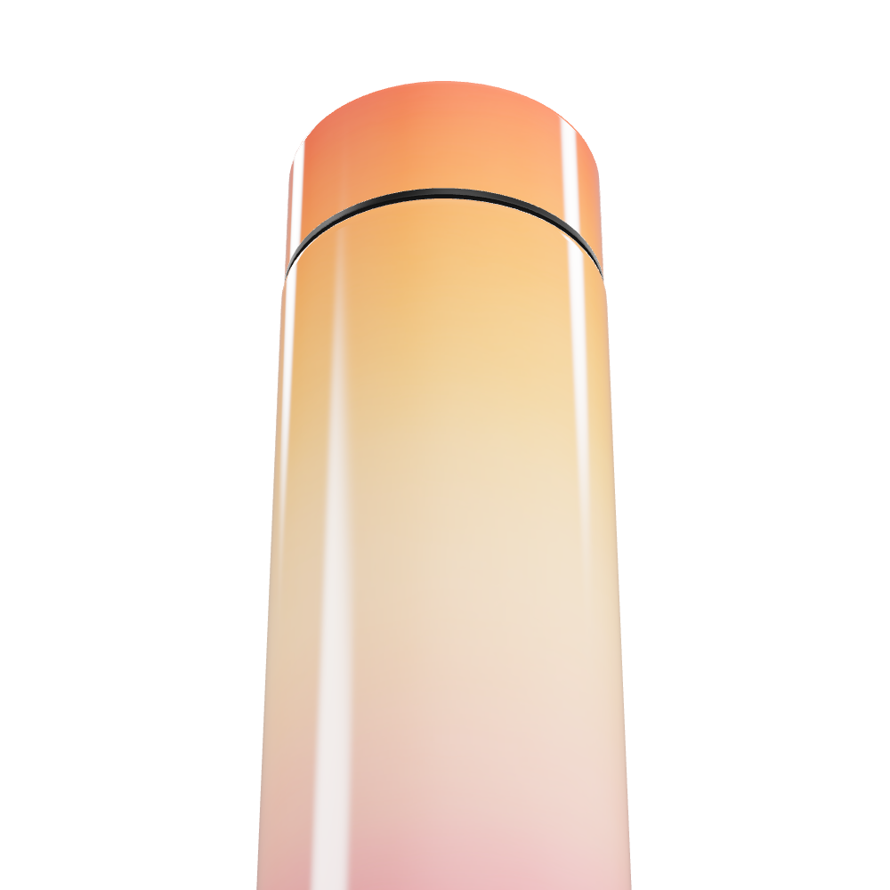 Garrafa Térmica Touch - Gradiente Laranja Digital